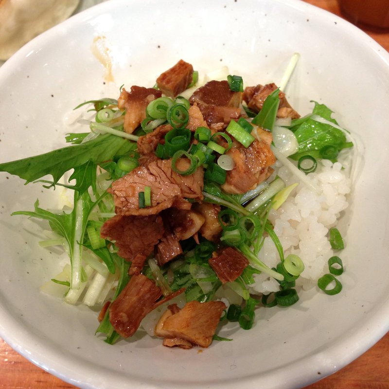 チャーシューご飯(赤坂麺処 友)