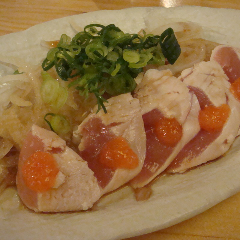 鶏のささみ(鶏天)