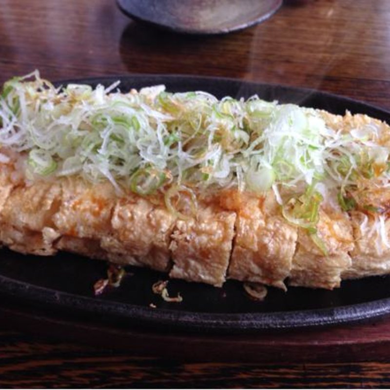 油揚げステーキ(蕎麦 いけだ)