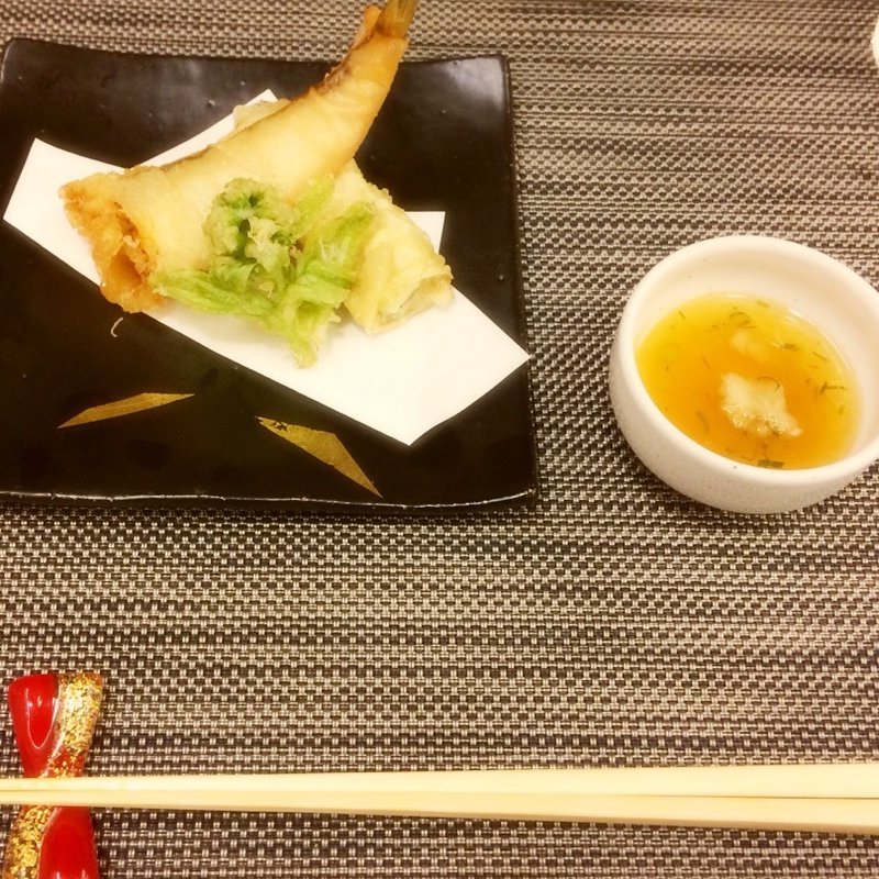 キスの天麩羅(湧泉の宿　ゆあむ （【旧店名】御やどゆもと）)