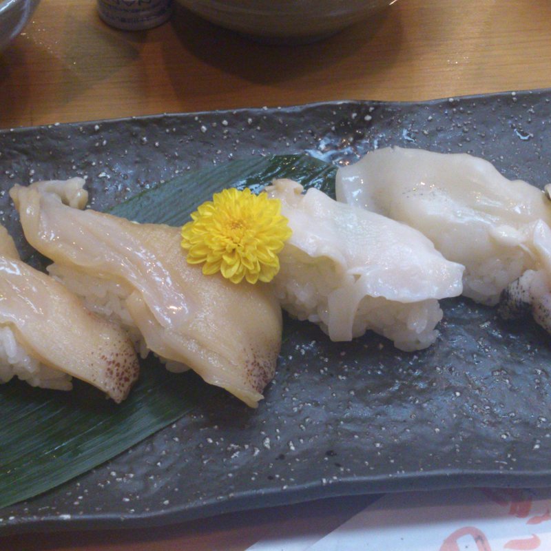 アワビ握り(黒潮鮨 )