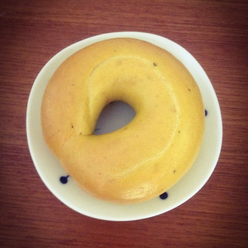 パンプキン ベーグル(トライベッカベーグル 渋谷ヒカリエ店)