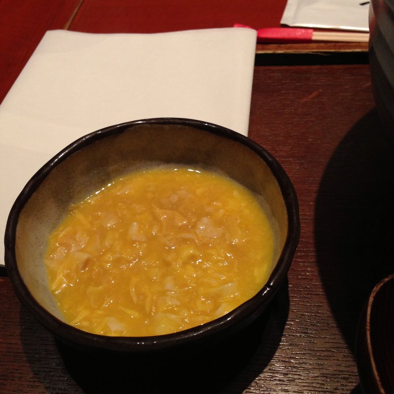 とろとろ卵(麺匠の心つくし つるとんたん 新宿店)