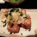 厚揚げポン酢(赤羽のざきや)
