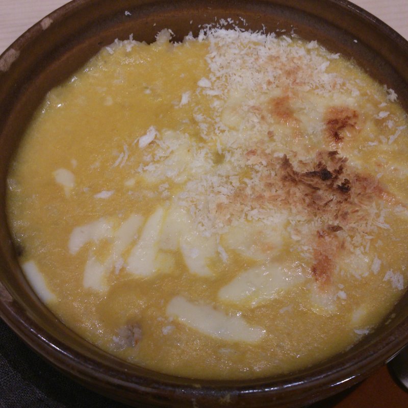 かぼちゃクリームのドリア(森の間カフェ)