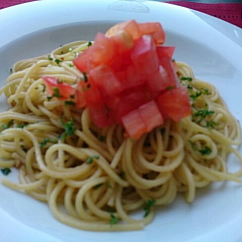 プリフィックスランチコースのパスタ(セレブ・デ・トマト シーサイドビュー横浜店)