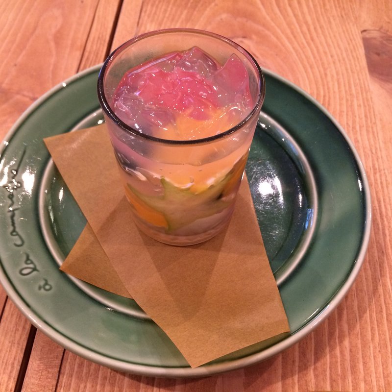 ジュレ•サラダ•ド•フリュイ(ア・ラ・カンパーニュ 大阪茶屋町店 （a la campagne）)