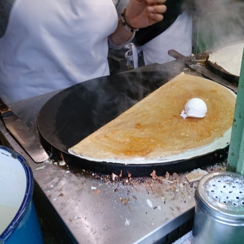 クリームチーズアプリコット(コクリコクレープ店)