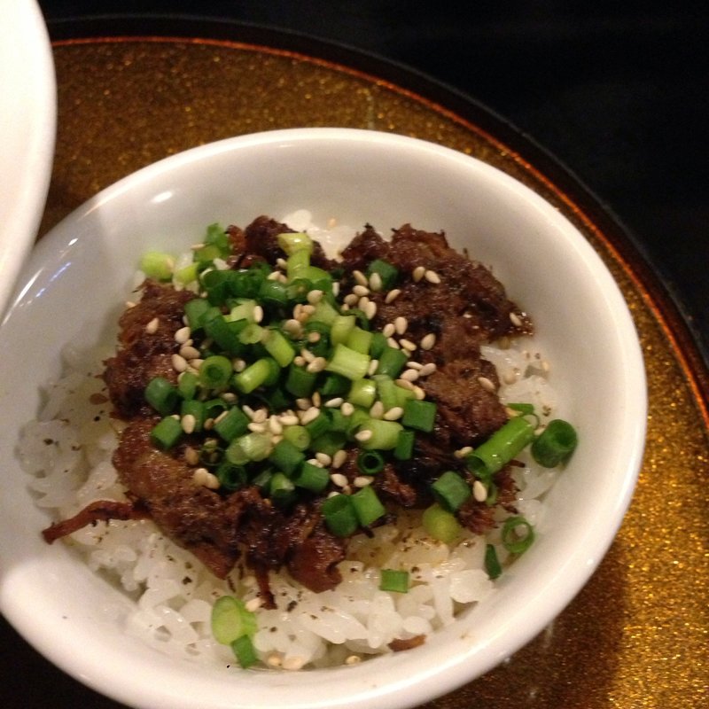 チャーシューごはん(信濃神麺 烈士洵名 東京店)