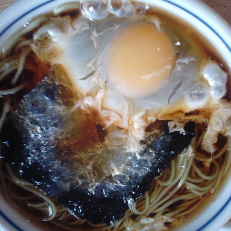 月見そば(東家 川北分店 )