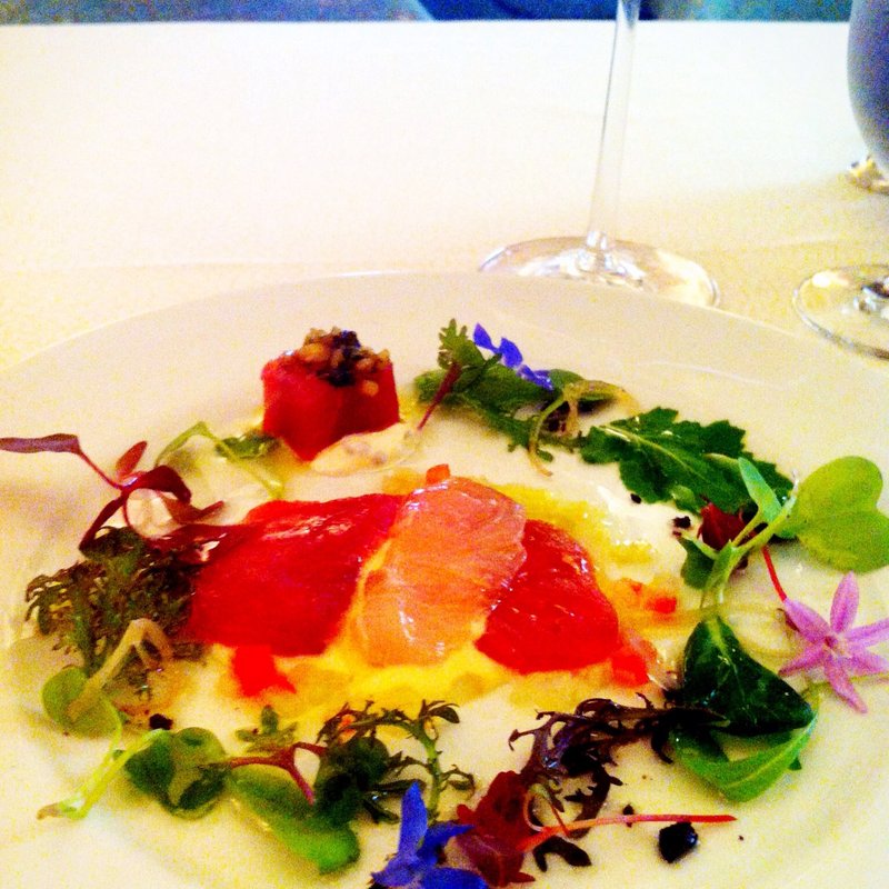 マグロの冷菜(Bouley Restaurant)