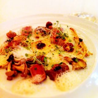 マッシュルームの温菜(Bouley Restaurant)