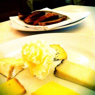チーズの盛り合わせ(Bouley Restaurant)