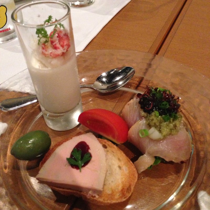 前菜盛り合わせ(ビストロペイザンヌ )