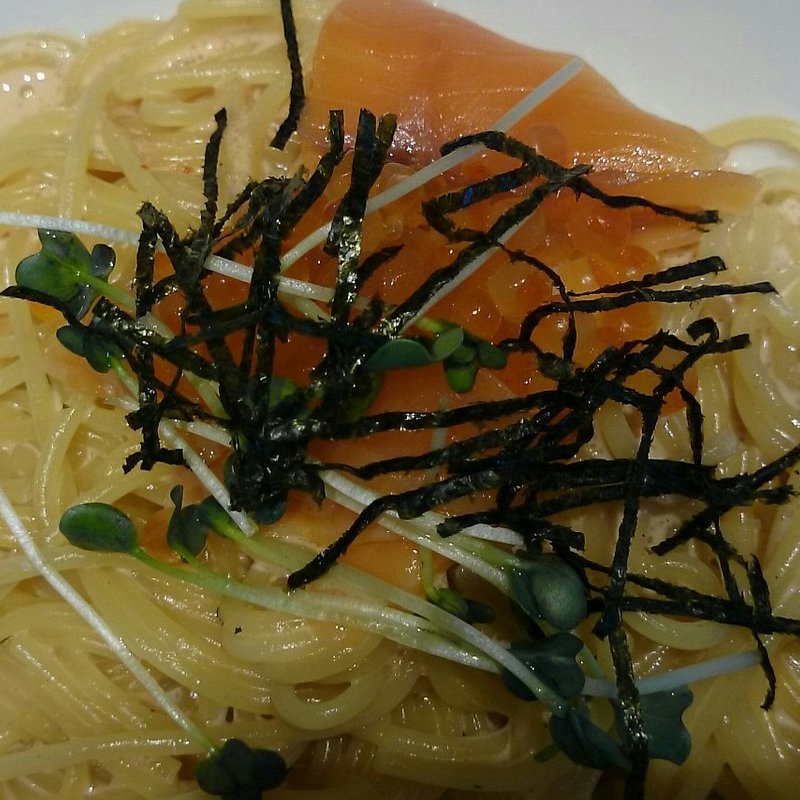 明太子クリームサーモンパスタ(デリカフェ・キッチン天王寺 )