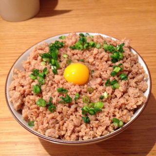 そぼろ丼(鶏ポタ　ラーメン THANK （サンク）)
