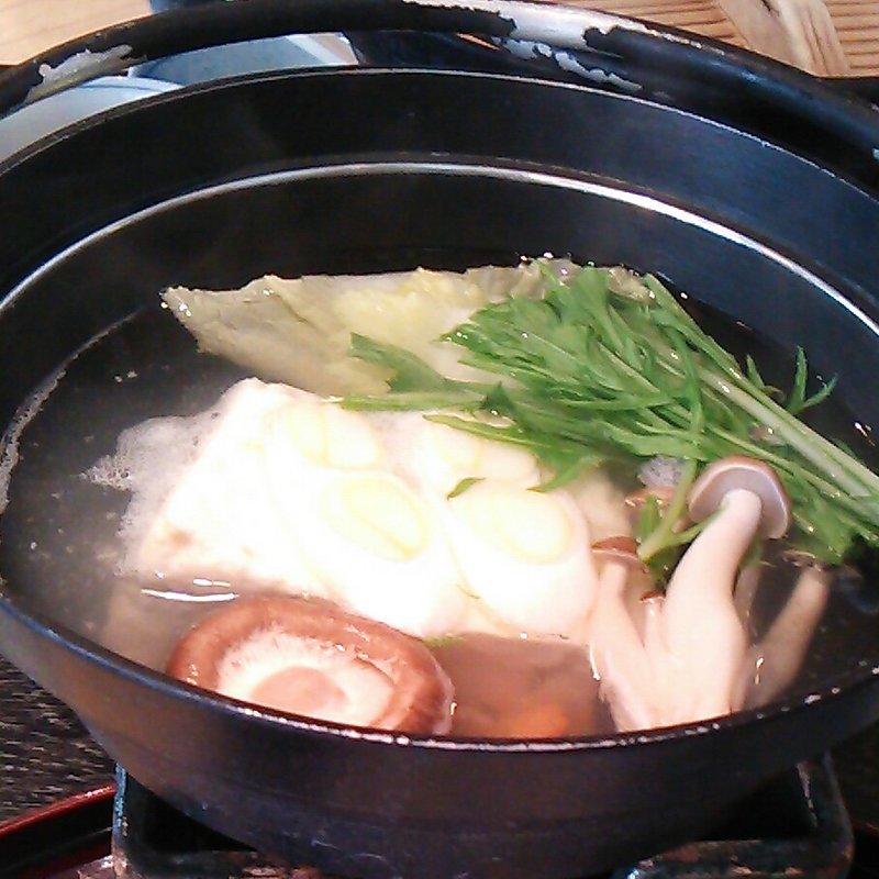 温泉湯どうふ御膳(和風レストラン　花月)