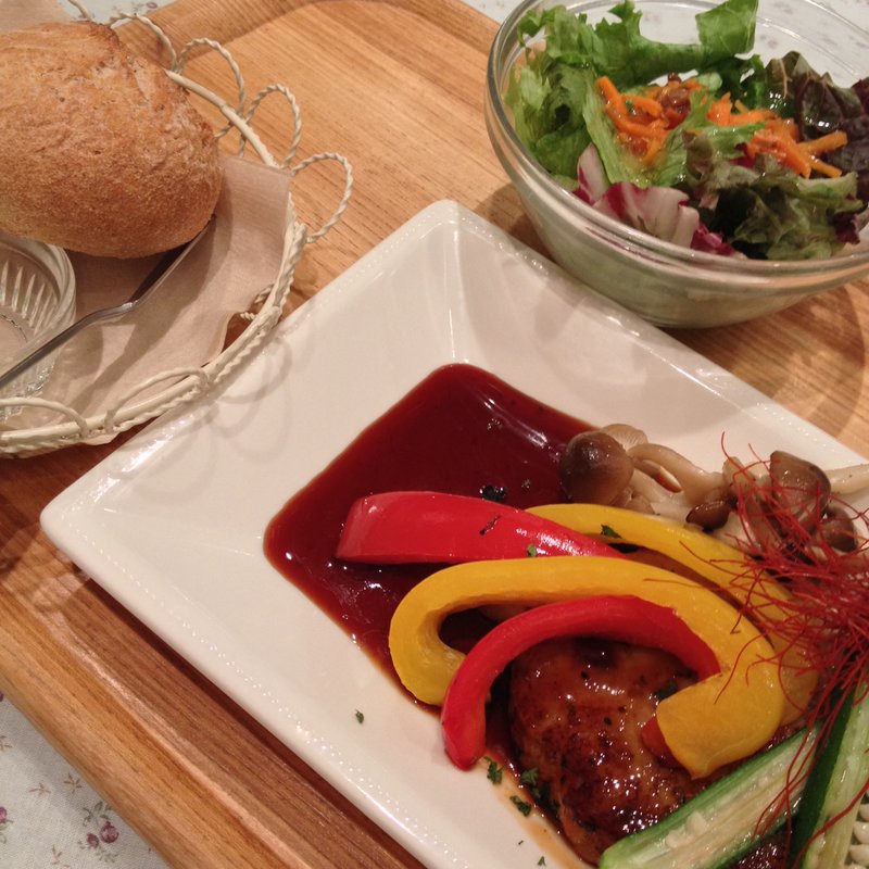 グリルハンバーグ(COOKCOOP CAFE  アトレ川崎店)