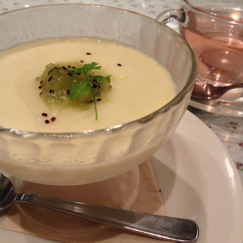 豆乳のパンナコッタ(COOKCOOP CAFE  アトレ川崎店)