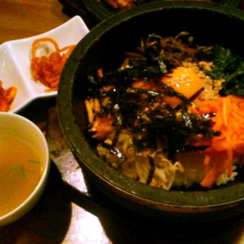 石焼ビビンバ定食 (こちゅ所沢店)