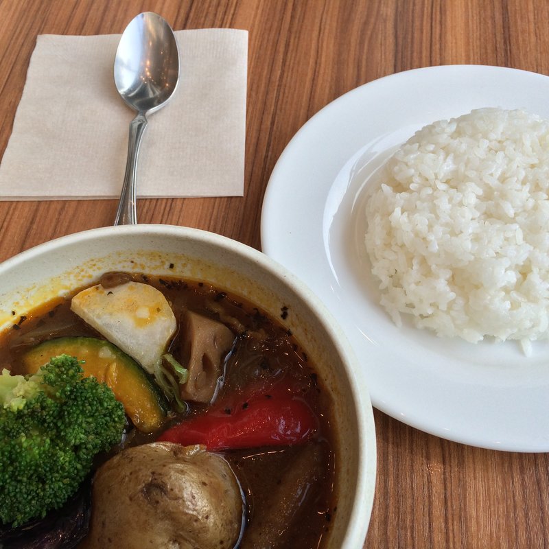 季節の野菜スープカレー(みのる食堂 三越銀座)