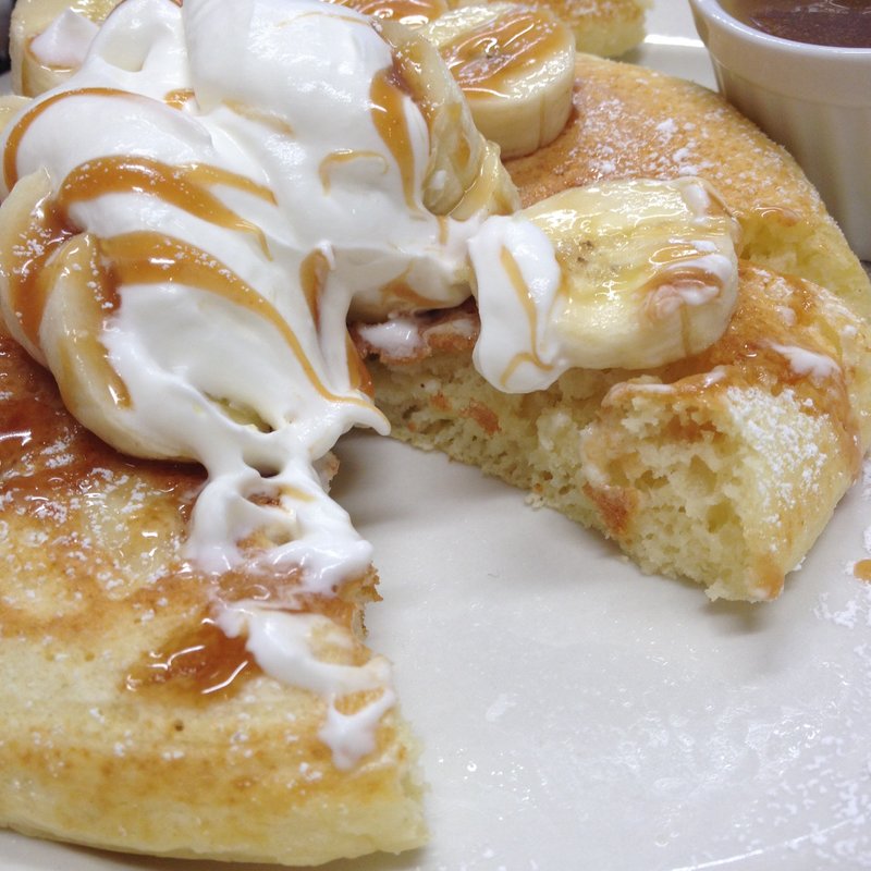 Banana creme pancakes(Matsunosuke)