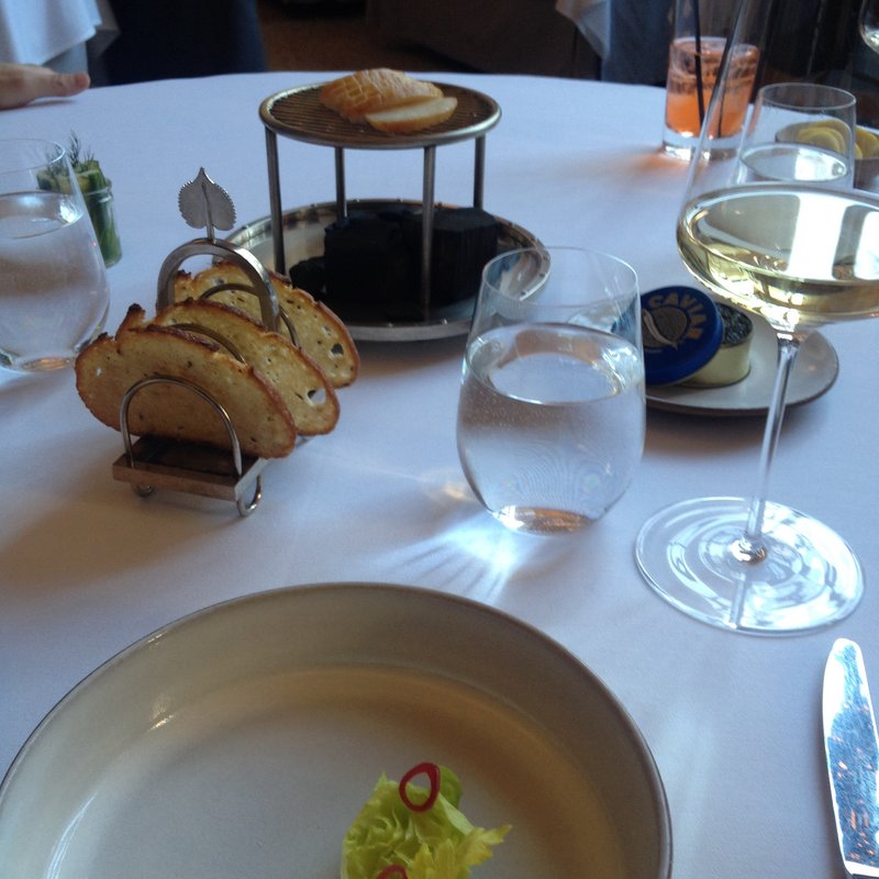 スモークチーズとキャビア(Eleven Madison Park)