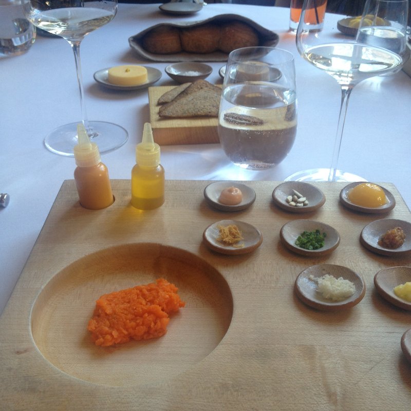 キャロットのタルタル(Eleven Madison Park)