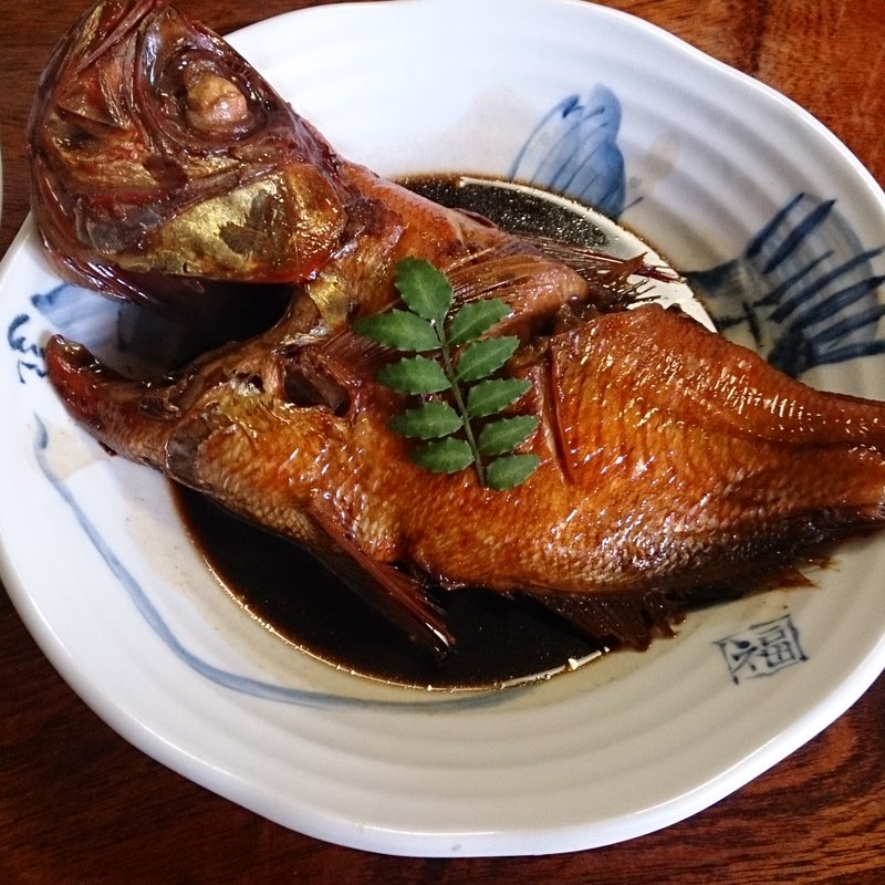 金目鯛の煮付け(魚料理 いず松陰 （さかなりょうり いずしょういん）)