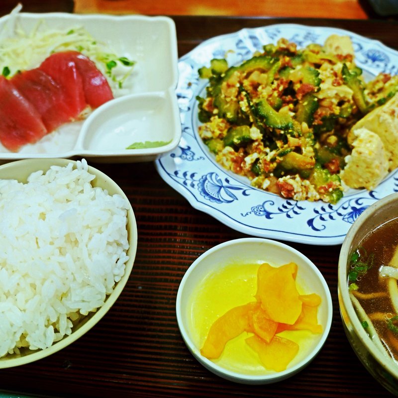 ゴーヤー定食(やんばる食堂 （やんばるしょくどう）)