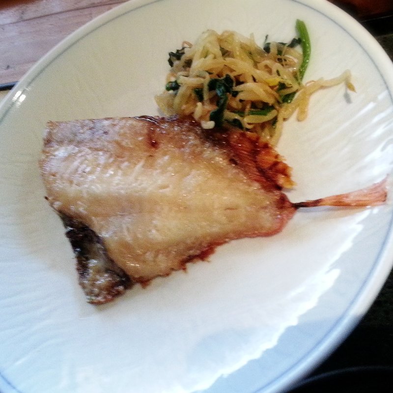 赤魚塩麹漬け焼き定食(ほの字 恵比寿店)