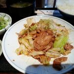 豚肉とキャベツの辛味噌炒め定食