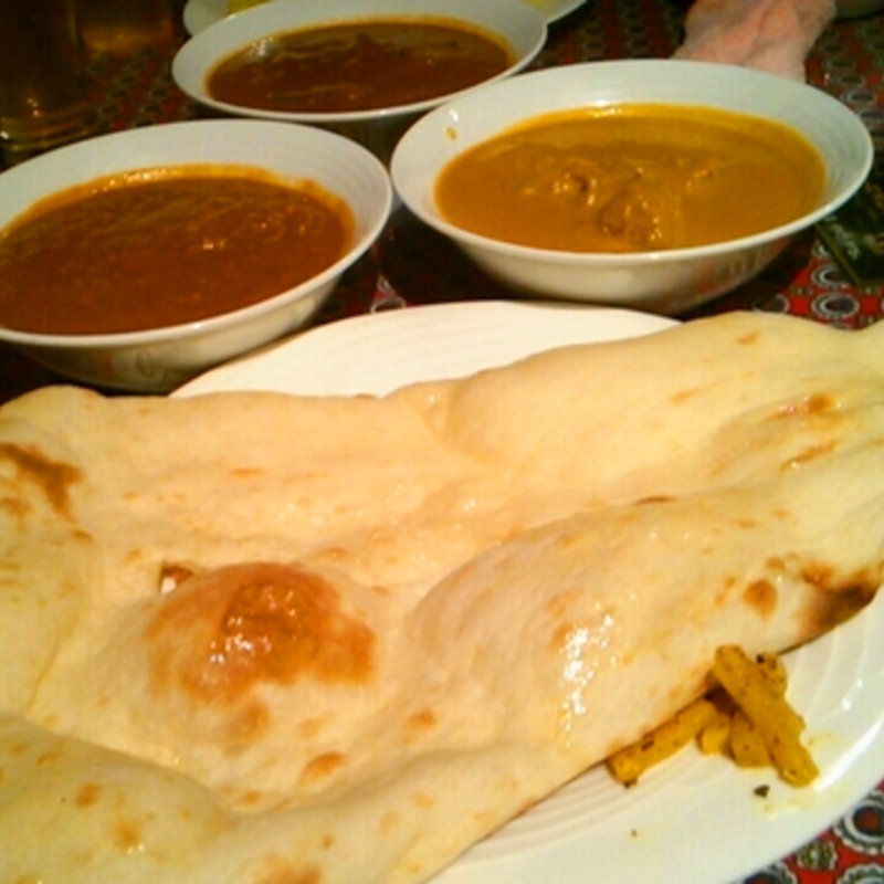 マトン&チキン&日替わりカレー(Masala Hut)