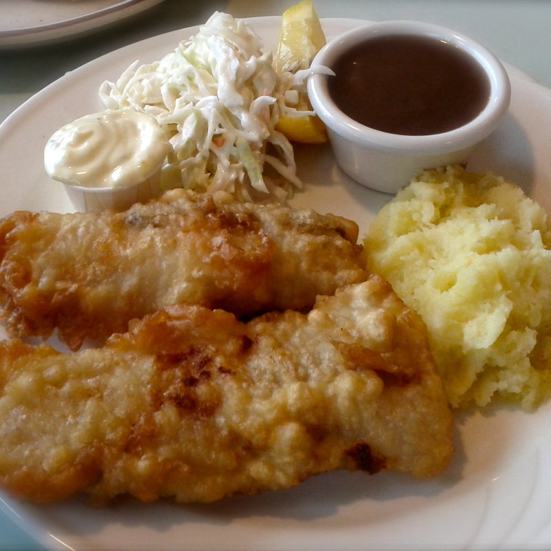 Fish & Chips (regular)(Lakeview Restaurant)