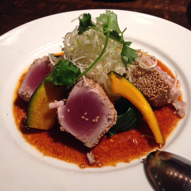 マグロのソテー コチュジャンソース(T.Y.HARBOR)