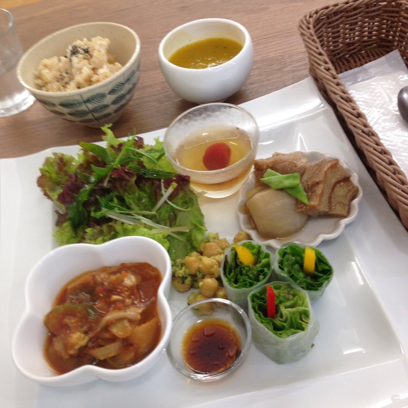 本日のプレート(ファーマシーカフェココフル)