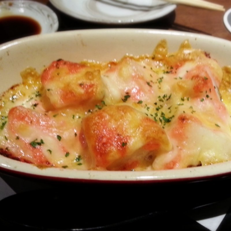 じゃがいも明太子チーズ焼き(晴れる家)