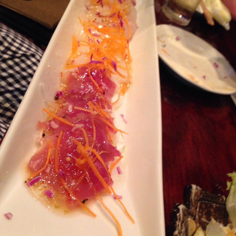 海鮮カルパッチョ(大皿惣菜 まぁる （おおざらそうざい まぁる）)