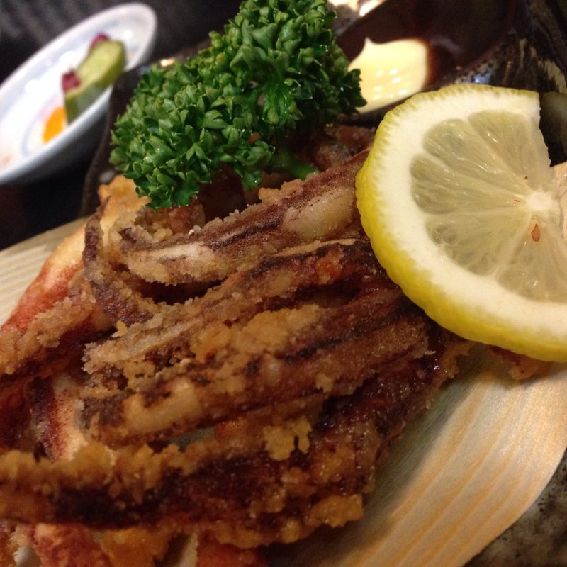 ゲソの唐揚げ(酒楽)