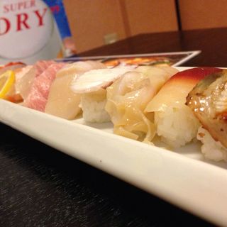 海鮮寿司盛り(酒楽)
