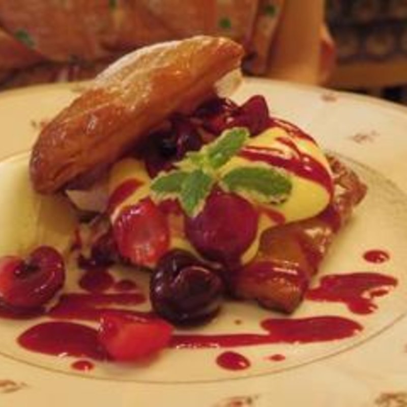 ミルフィーユ・オ・スリーズ　(サロン・ド・テ・アルション 法善寺本店)