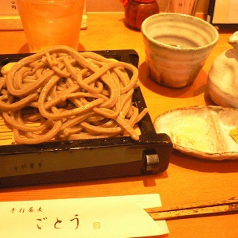 もり　太・季節二色(手打蕎麦 ごとう)