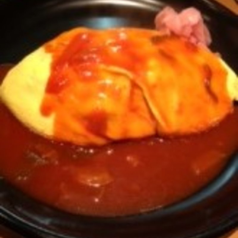 チキンオムライス(北極星　淀屋橋店)