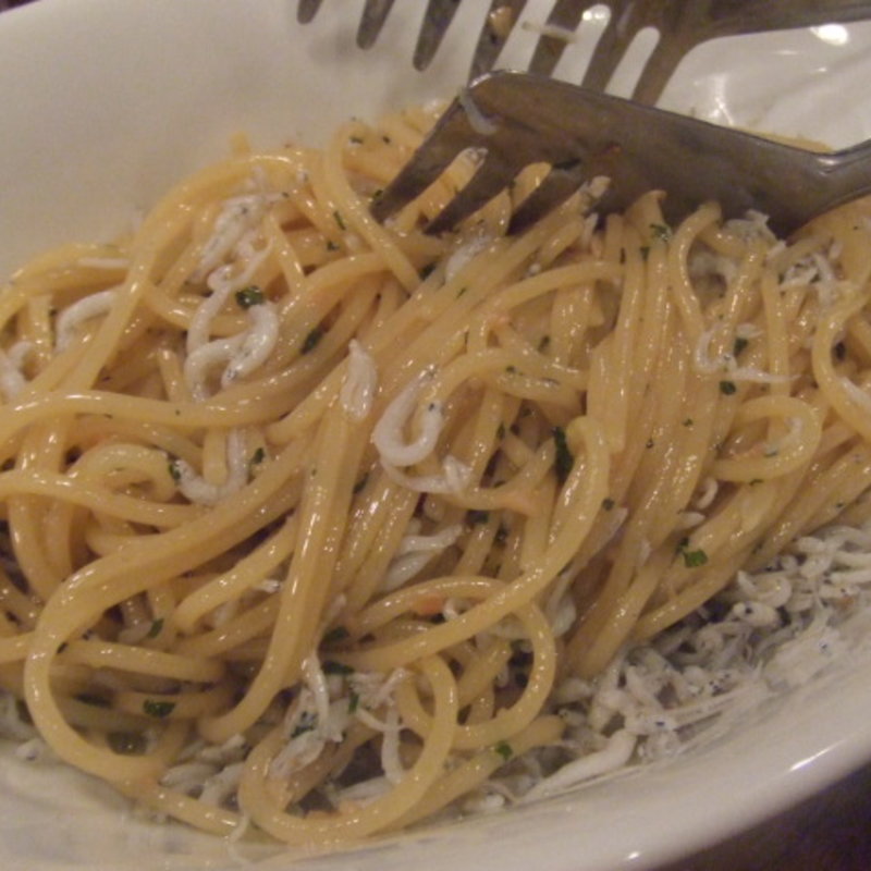 しらすのぺペロンチーノ(Bar Salu 福島店)