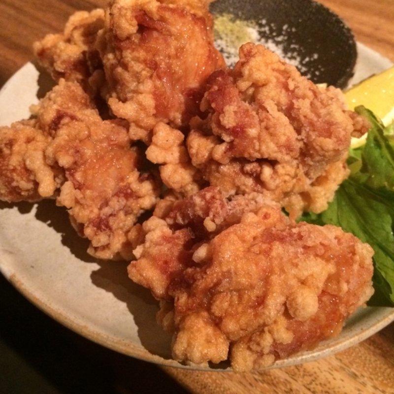 若鶏のからあげ(炭焼創彩鳥家 人見)