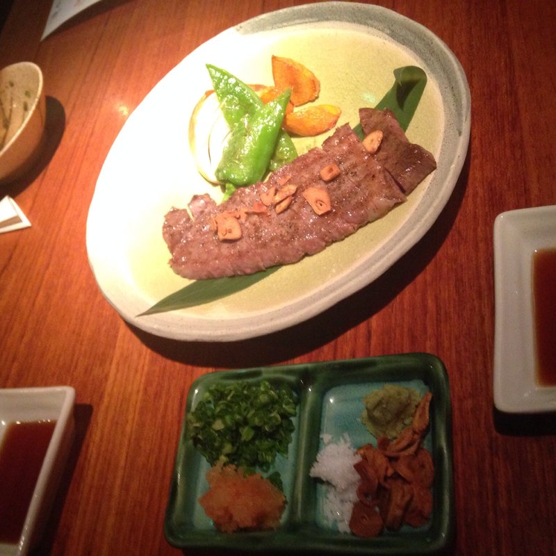 黒毛和牛リブロース網焼き(えんむすび)