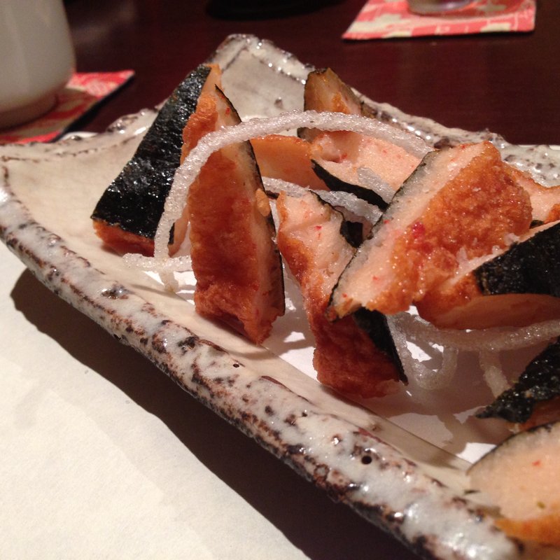 海老しんじょ揚げ(東日流旬彩しみず)