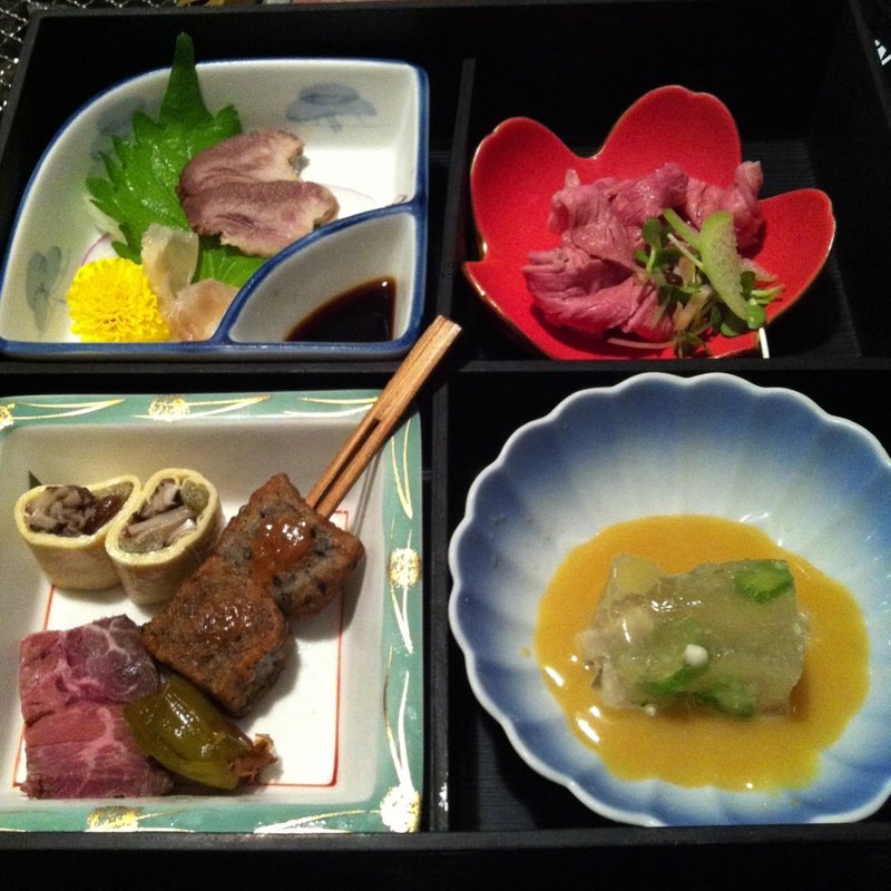 納涼床　葵コース(京の焼肉処弘木屋町店)