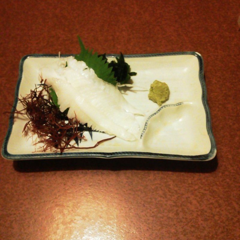 えんがわ刺し(寿司酒家七福食堂)