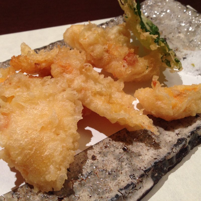 海鞘の天婦羅(東日流旬彩しみず)